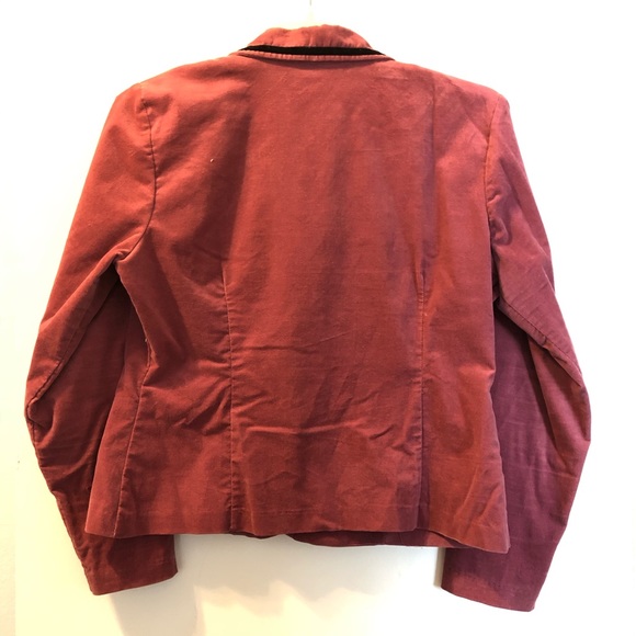 🌸HP🌸Xhilaration Mauve Blazer w/Black Trim Sz: XL - Picture 6 of 6